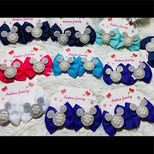 Baby bows set of 10